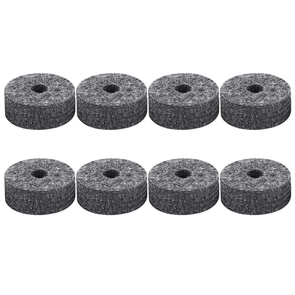 Amazon | 8pcs/セット シンバルワッシャー ドラムフェルトパッド
